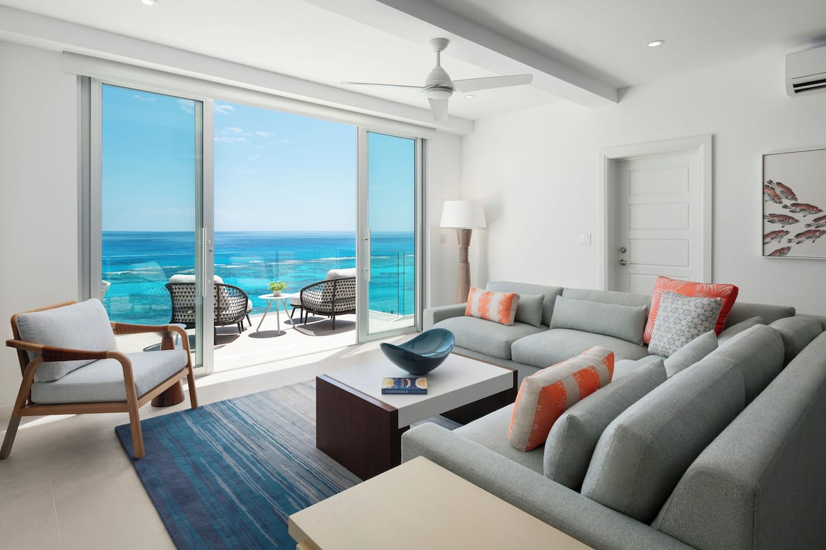 Two Bedroom Ocean Front Suite | 1 bedroom, Egyptian cotton sheets, premium bedding, down comforters