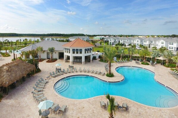 Alberca al aire libre 