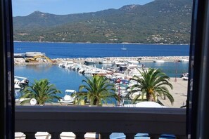 Double Room, Balcony (Mer) | View from room - Hotel Restaurant le Bellevue (Propriano)