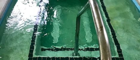 Indoor pool, a heated pool