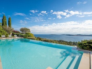 Pool - Wonderful private villa for 6 guests with A/C, private pool, WIFI, TV and terrace (Guerre Vieille)