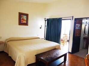 Basic Double or Twin Room | Desk, laptop workspace, bed sheets - Taxco Hotel Loma Linda (Taxco)