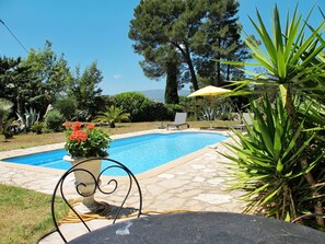 Pool - Wonderful private villa for 6 people with WIFI, private pool, TV and terrace (Callian)