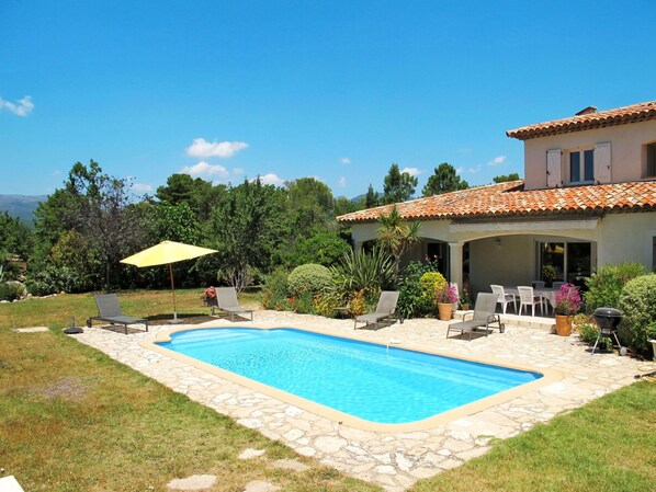 Pool - Wonderful private villa for 6 people with WIFI, private pool, TV and terrace (Callian)
