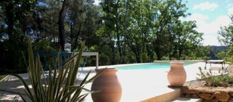 In the heart of green Provence in the Var, old charming sheepfold