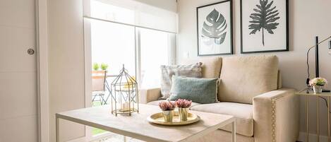 Apartment (1 Bedroom) | Living area