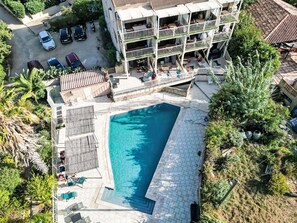 Pool - Nice apartment for 5 guests with A/C, WIFI, pool, TV, balcony and pets allowed (L'Île-rousse)