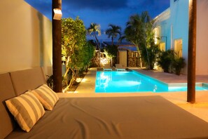 Alberca al aire libre 