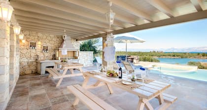 Villa Corfu Panorama - Villa de vacances avec piscine privée sur l'ßle de Corfou, GrÚce