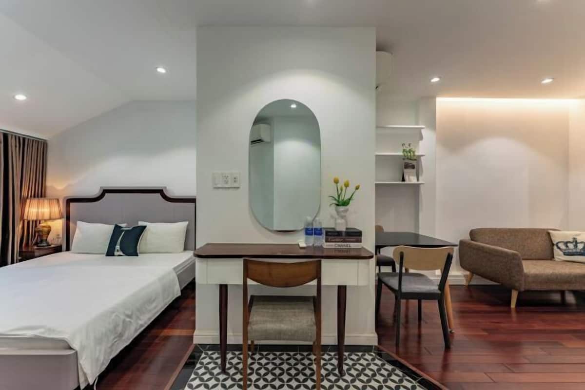 1 dormitorio, ropa de cama de alta calidad, colchones viscoelásticos