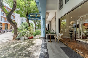 Mặt tiền nơi lưu trú