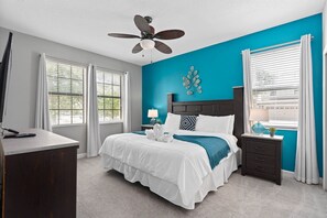 6 多间卧室、熨斗/熨衣板、旅行婴儿床、免费 WiFi