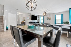 Dining - Villa 9020 - Near Parks, Free Pool/Spa Heat, Game Rm, & PS5! UPDATED MAY 2026! (Champions Gate)