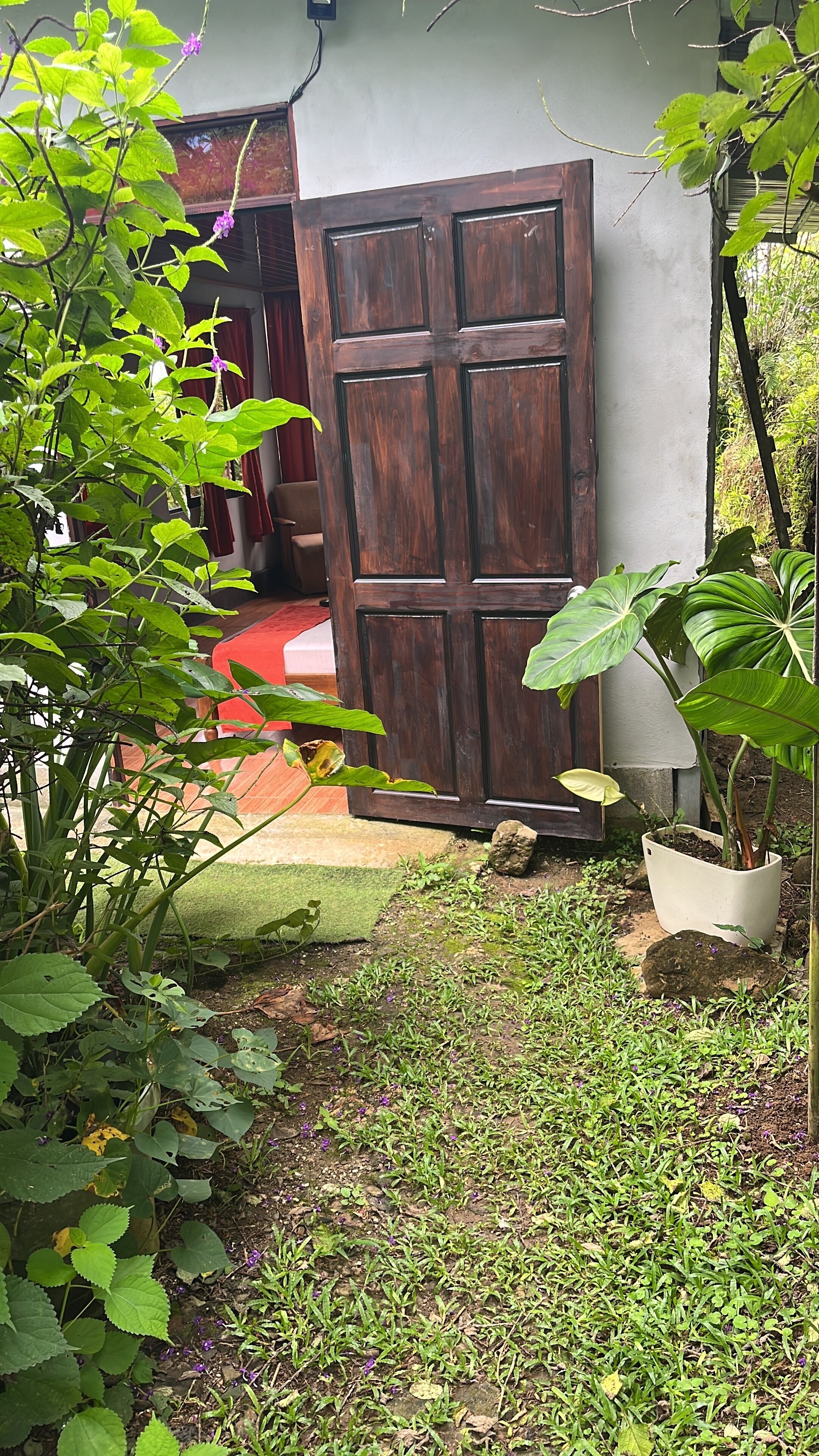 Enceinte de l’hébergement