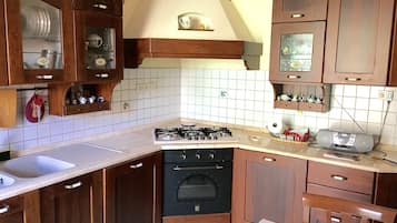 Kühlschrank, Ofen, Herdplatte, Geschirrspüler