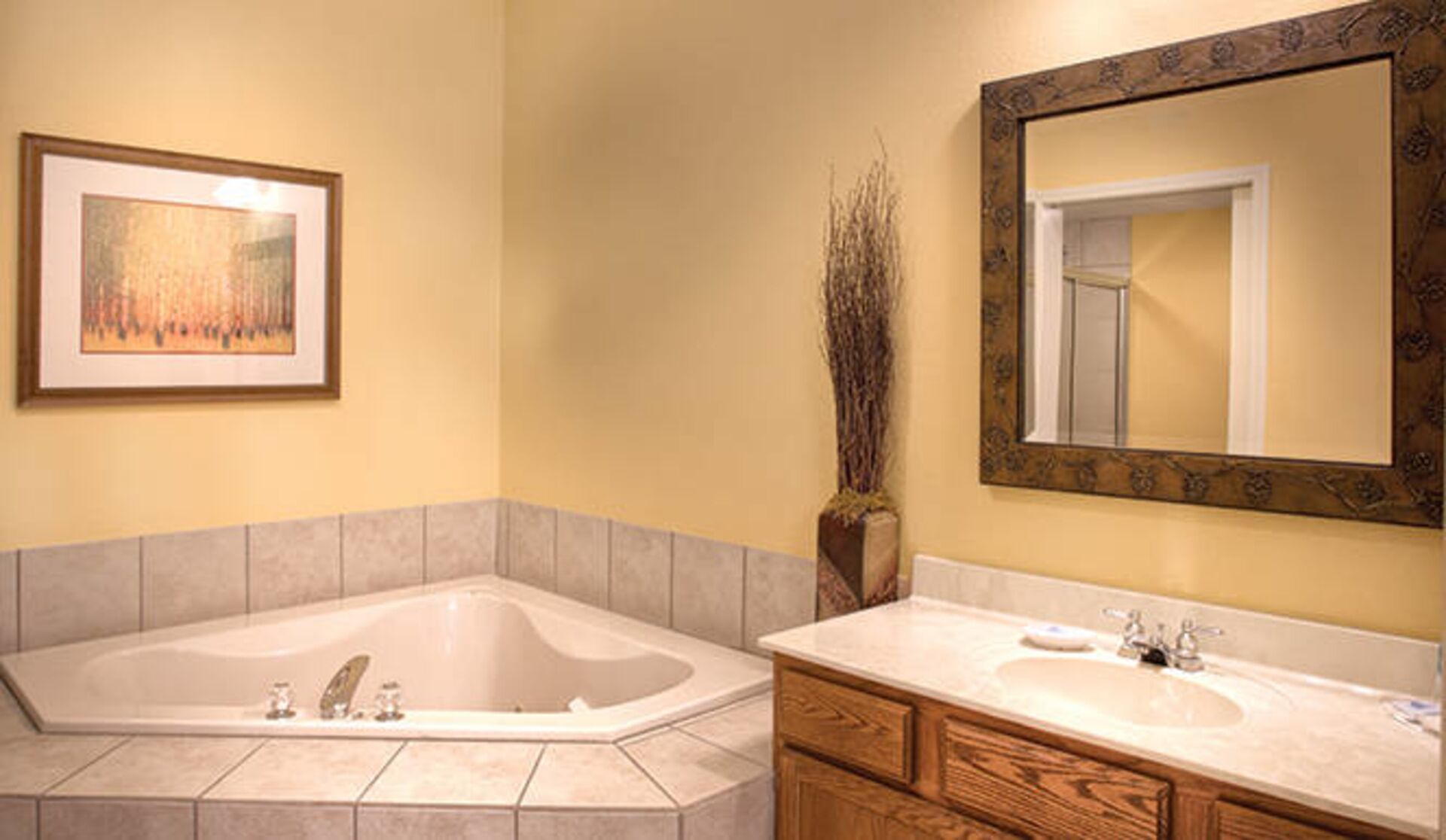 Hair dryer, towels, toilet paper