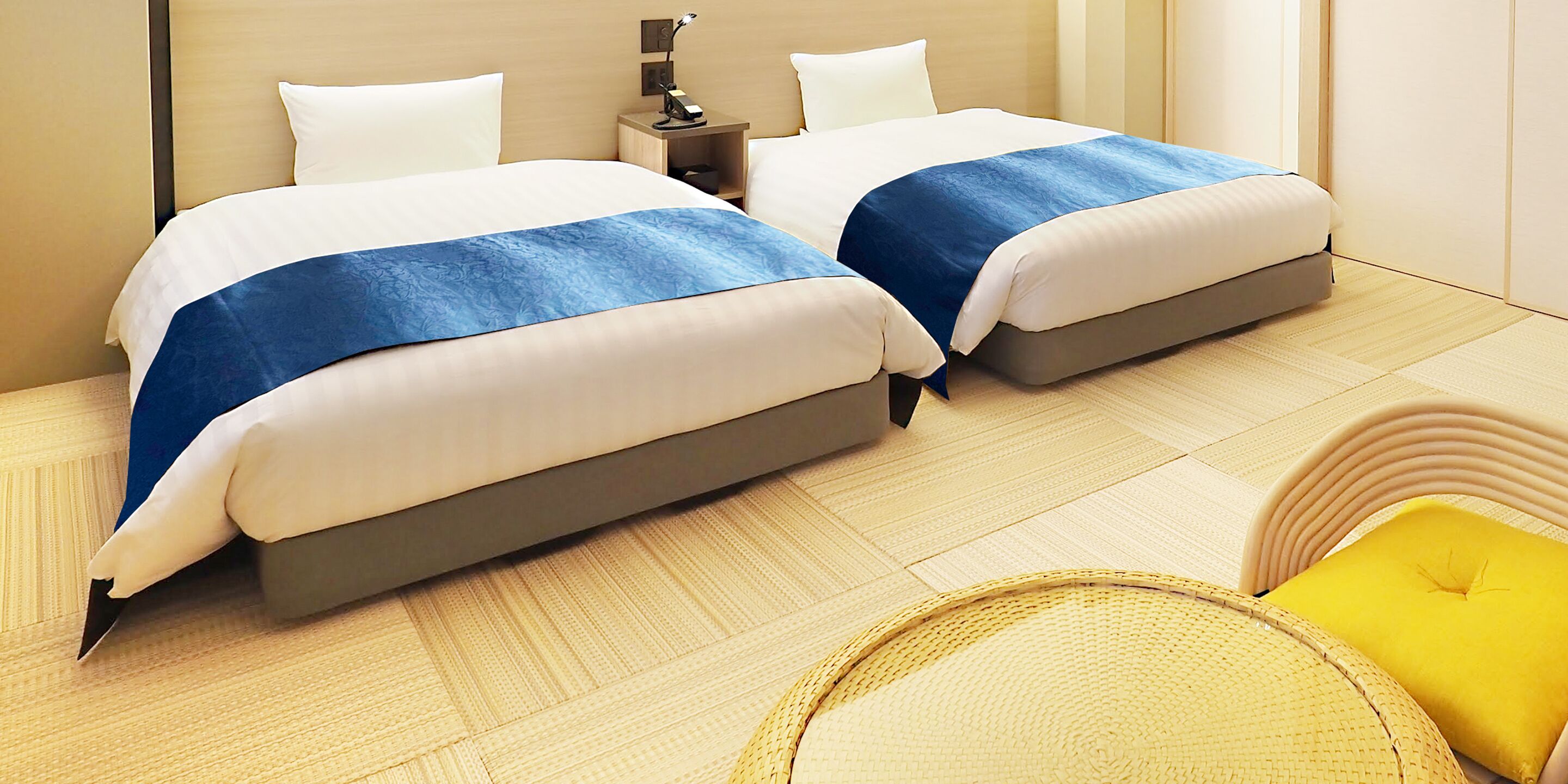 japanese western style suite, with private open-air bath | 1 bedroom, blackout curtains, iron/ironing board, free wifi