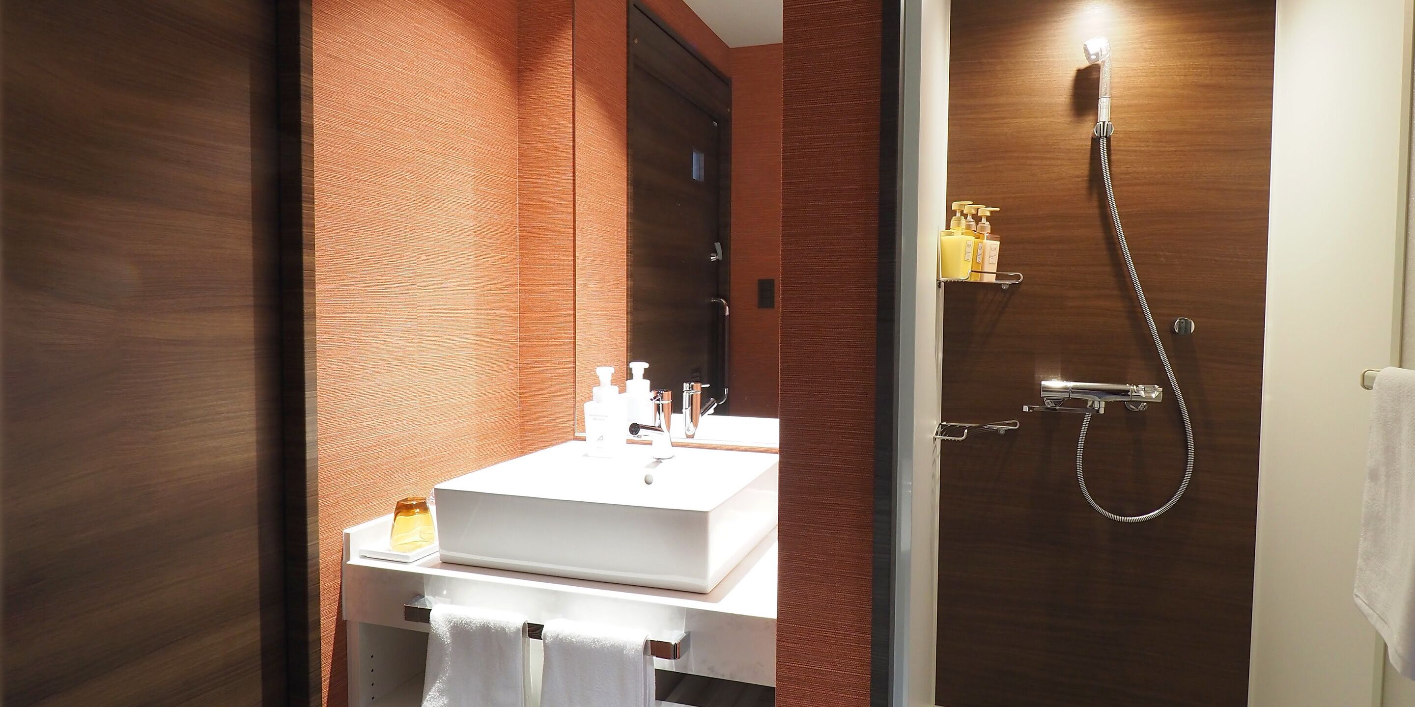 suite (with private open-air bath) | bathroom | free toiletries, hair dryer, slippers, electronic bidet