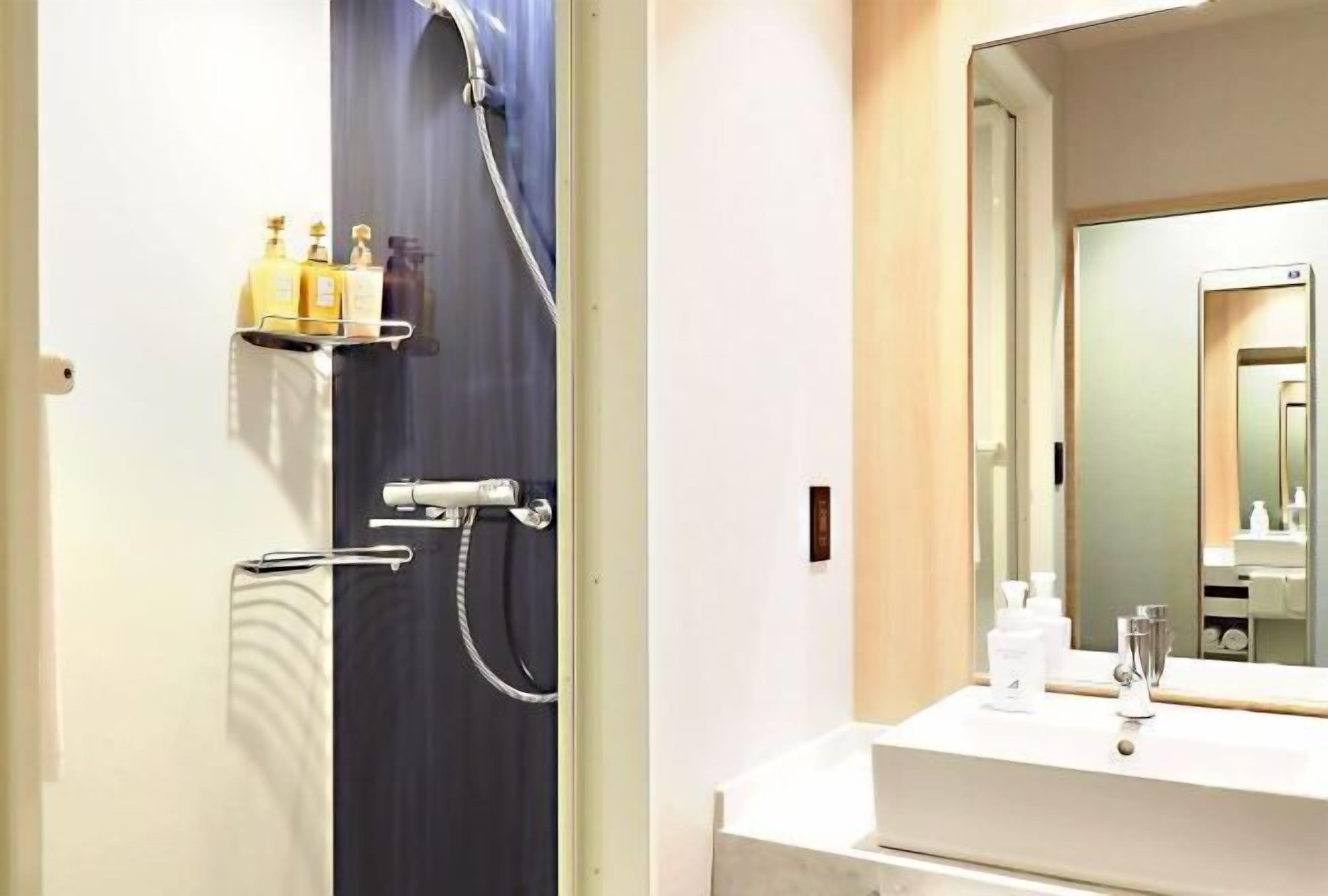 Bathroom | Free toiletries, hair dryer, slippers, electronic bidet