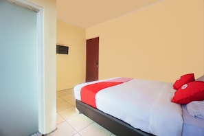 Free WiFi, bed sheets