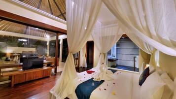 1 bedroom, WiFi, bed sheets, wheelchair access