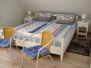 2 chambres, lit parapluie, Wi-Fi, draps fournis