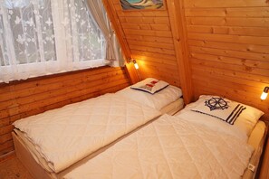 2 Schlafzimmer, Reisekinderbett, WLAN