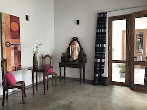 Interior entrance