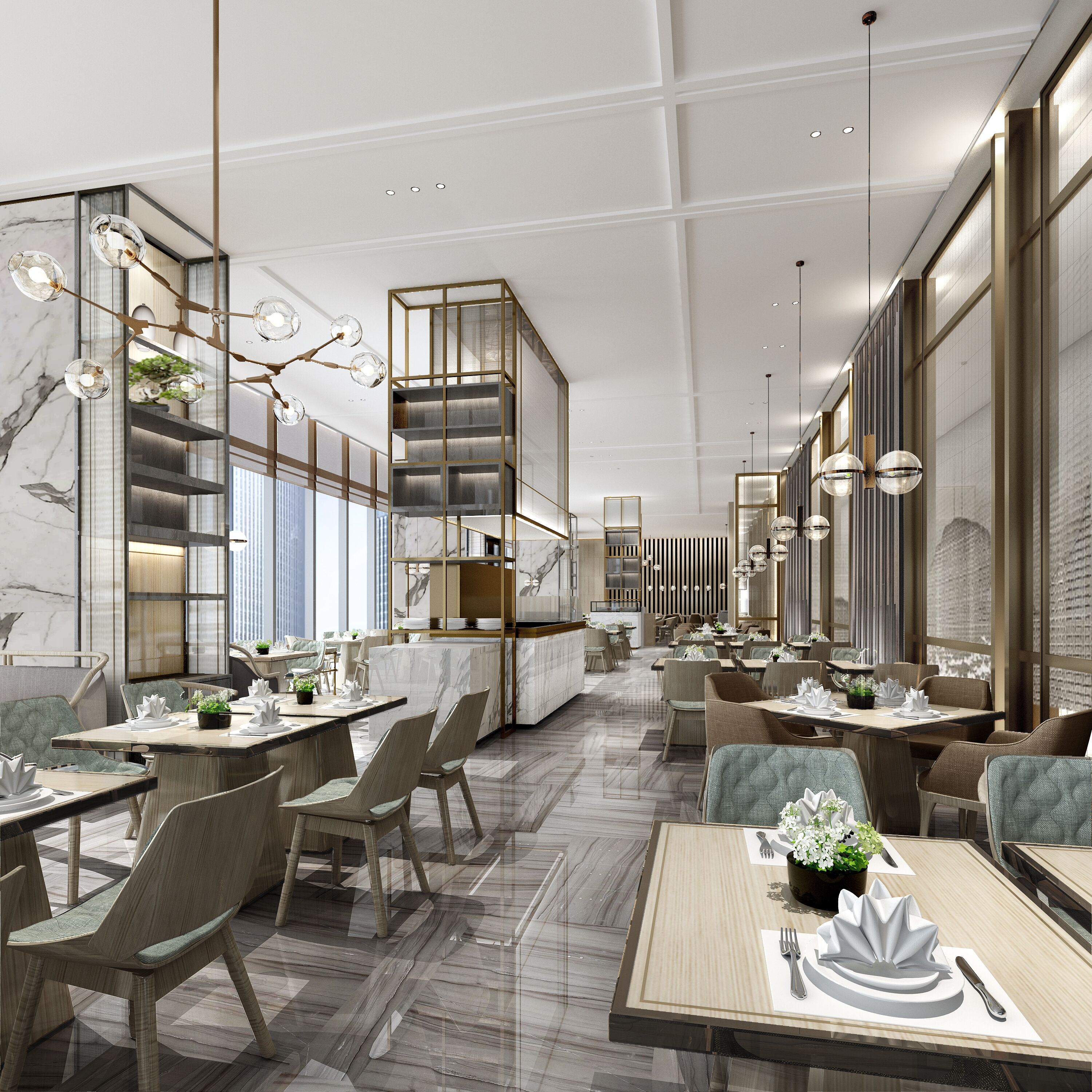 2 restaurants, breakfast, lunch, dinner served; Chinese cuisine