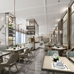 2 ristoranti, aperti a colazione, a pranzo e a cena, cucina cinese