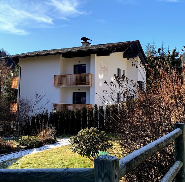 Fassade der Unterkunft