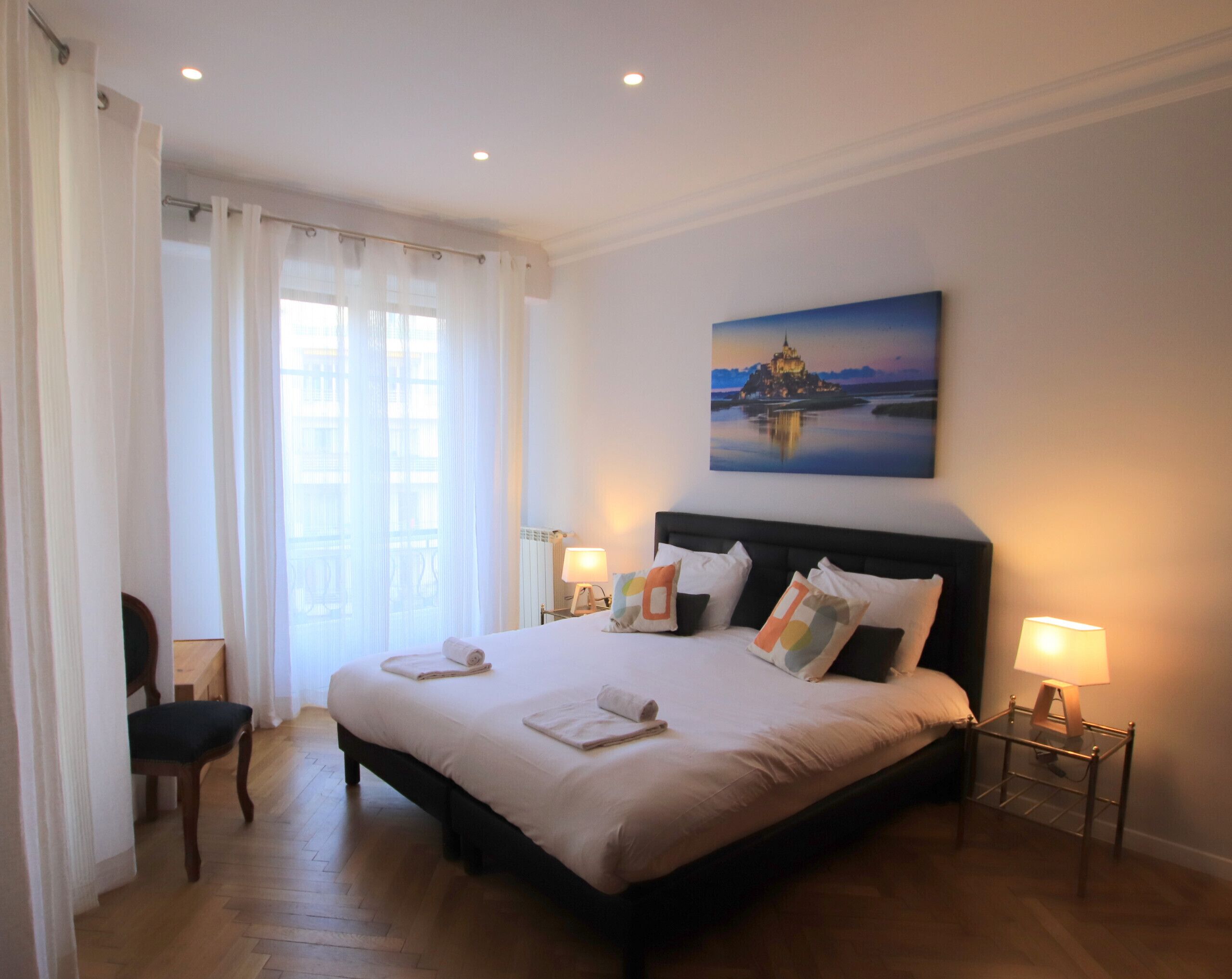 2 Schlafzimmer, Bügeleisen/Bügelbrett, kostenloses WLAN, Bettwäsche