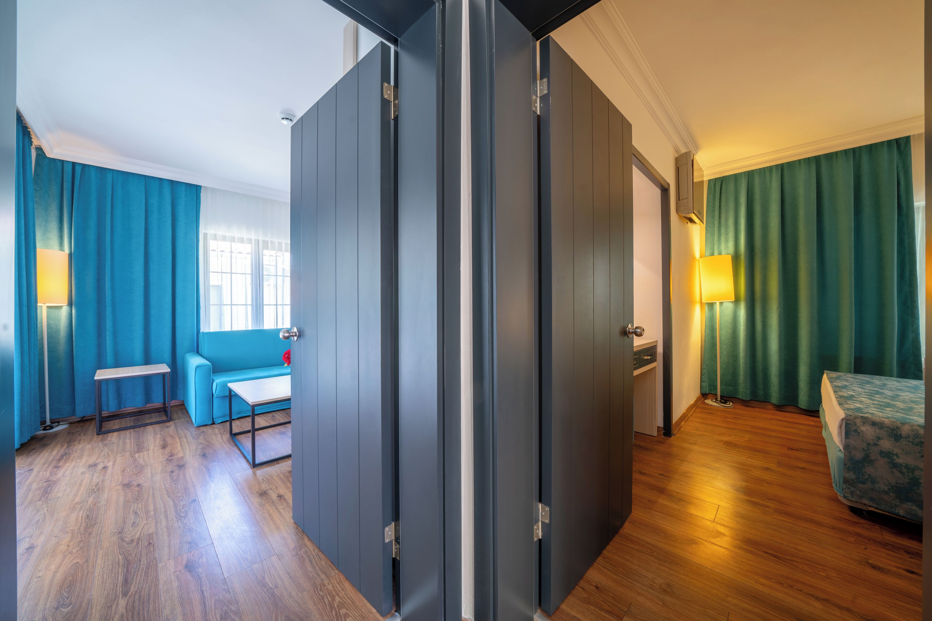 Bungalow Familial | Minibar, coffres-forts dans les chambres, chambres insonorisées