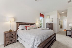 4 bedrooms, iron/ironing board, travel crib, WiFi