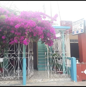 Façade de l’hébergement