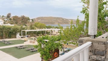Tripla Executive, vista mare parziale | Vista dalla camera