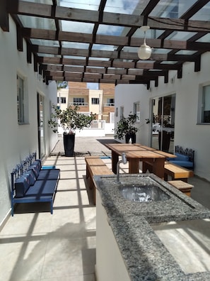 Opções para refeição ao ar livre