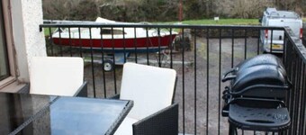 Private Riverside Balcony Apartment with a great view