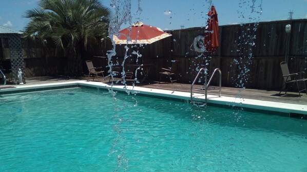 Alberca al aire libre 