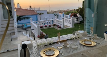 Boutique Bed & Breakfast Suite with Pool,Garden,Sunroom w/ Panoramic Sea Views