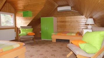 Zimmer (Brunko 4) | 2 Schlafzimmer, schallisolierte Zimmer, kostenlose Babybetten