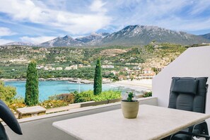 Comfort Studio, Sea View | Beach/ocean view - Lighthouse Apartments (West Mani)