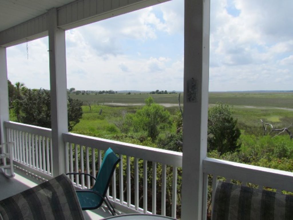 downstairs porch