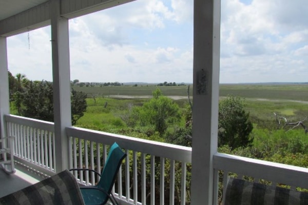 downstairs porch