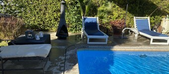 Bungalow bohÚme avec piscine privée