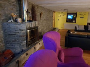 Smart TV, fireplace, DVD player, ping pong - Espace Cosmos - An original disco gîte ... (Vaux-sur-Sûre)