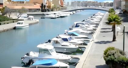 Homerez - App. à Gruissan, piscine partagée