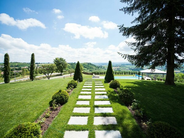 Overnattingsstedets uteområder