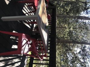 Property grounds - Mid-Century Modern A-frame cabin by the lake (Soda Springs)