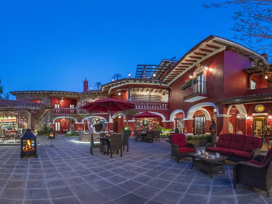 Area per ricevimenti all'aperto